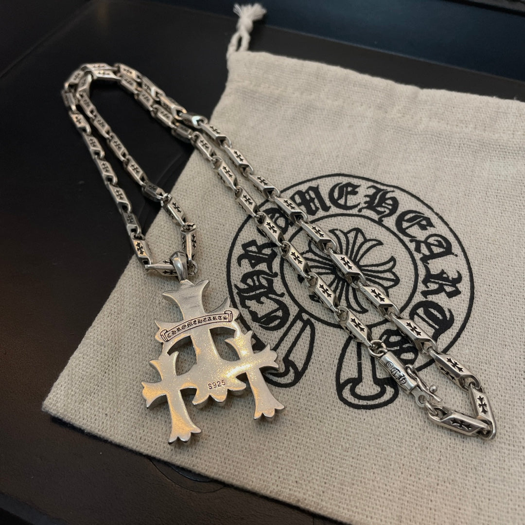 LuxluxHouse Best Quality Accessories Necklace Chrome Hearts
