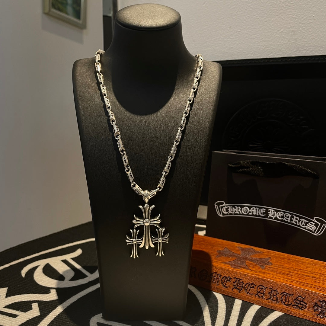 LuxluxHouse Best Quality Accessories Necklace Chrome Hearts