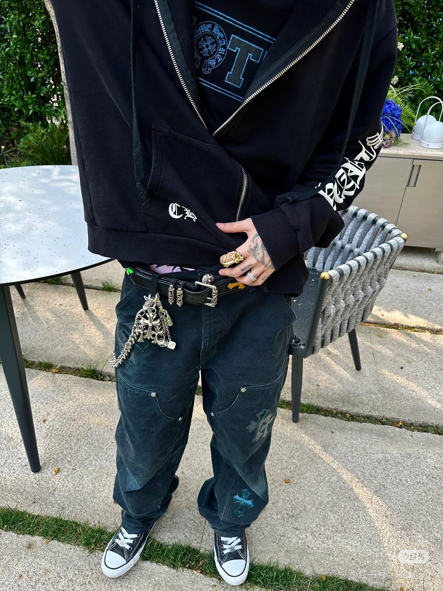LuxluxHouse Best Quality Clothes Pants Chrome Hearts