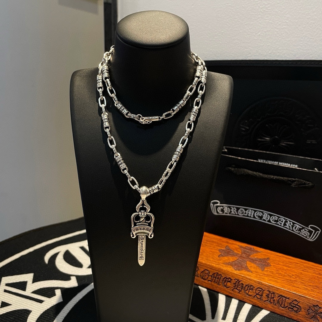 LuxluxHouse Best Quality Accessories Necklace Chrome Hearts