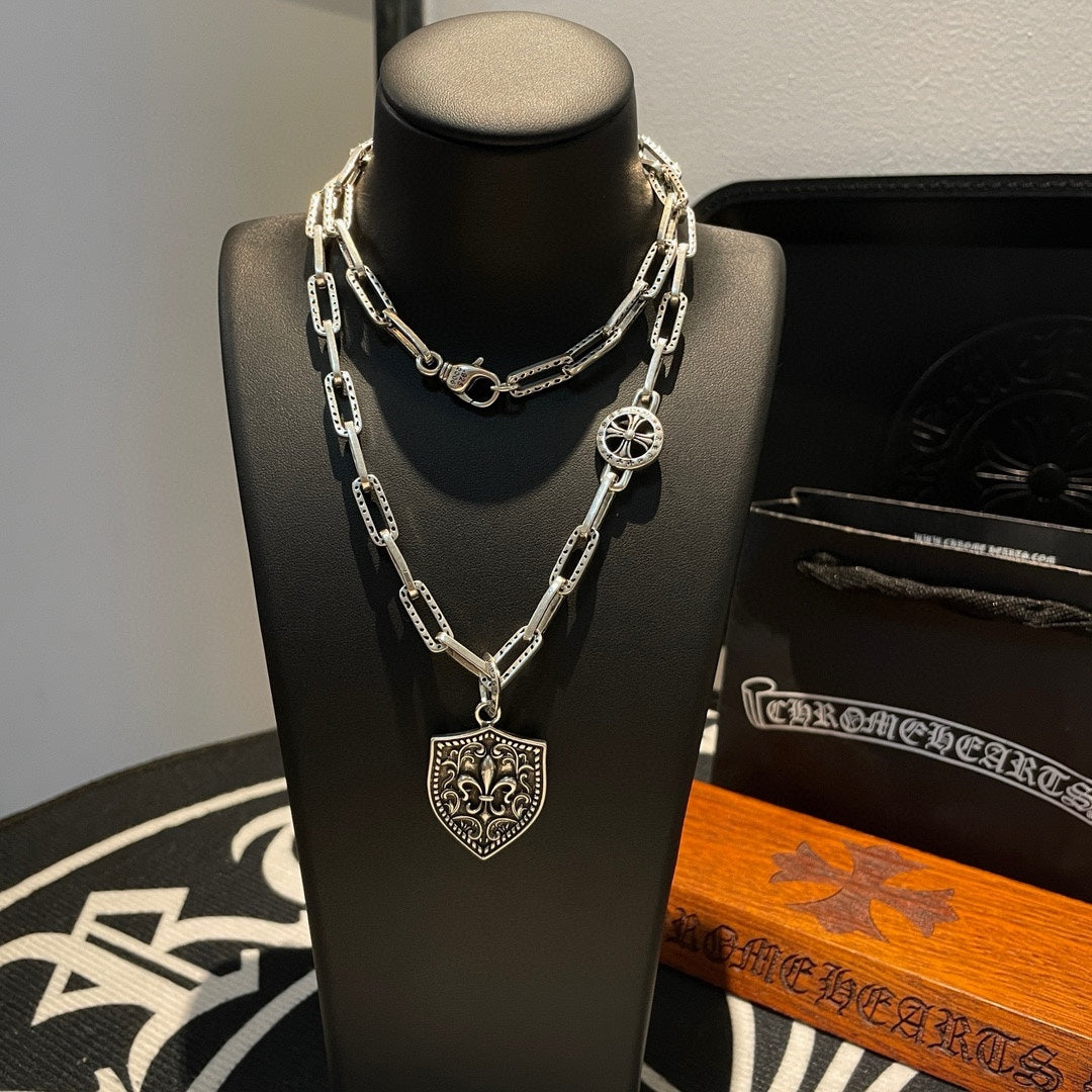LuxluxHouse Best Quality Accessories Necklace Chrome Hearts