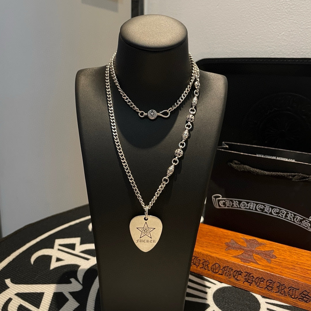 LuxluxHouse Best Quality Accessories Necklace Chrome Hearts