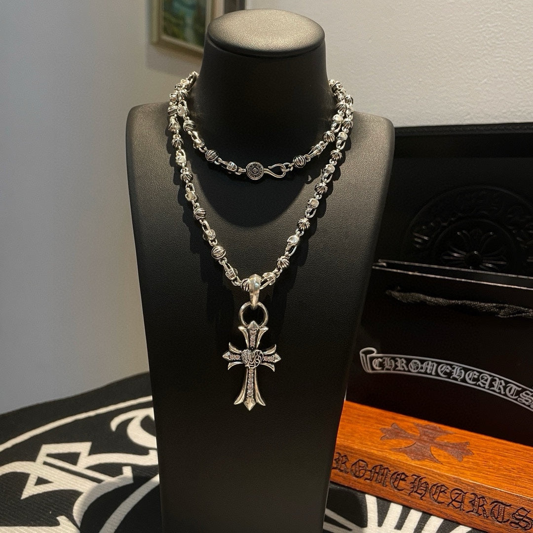 LuxluxHouse Best Quality Accessories Necklace Chrome Hearts