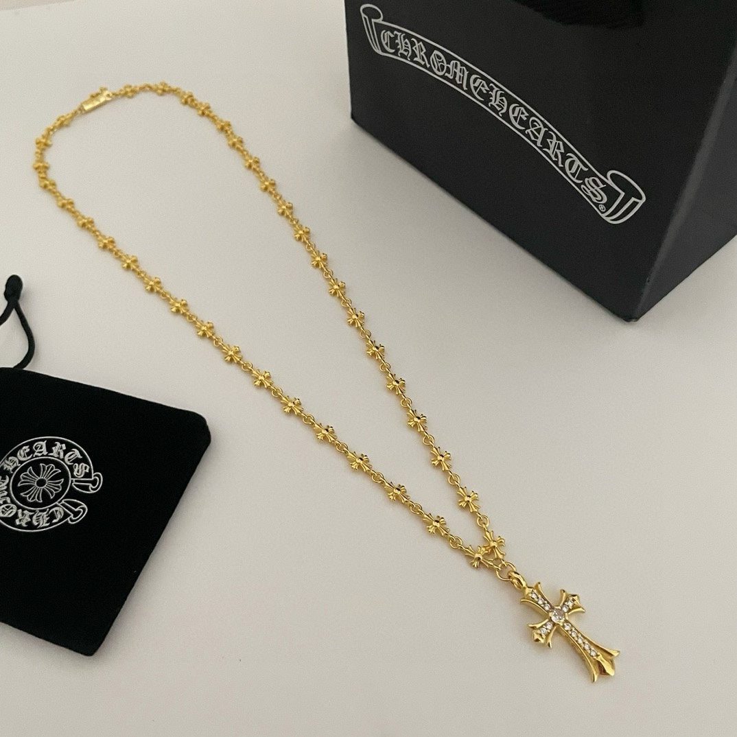 LuxluxHouse Best Quality Accessories Necklace Chrome Hearts