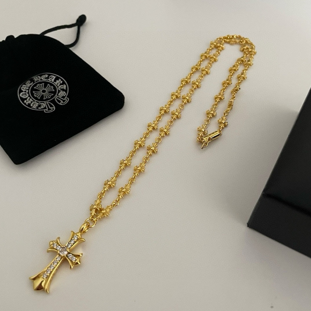 LuxluxHouse Best Quality Accessories Necklace Chrome Hearts