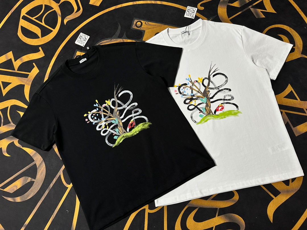 LuxluxHouse Best Quality Clothes T-shirt Loewe