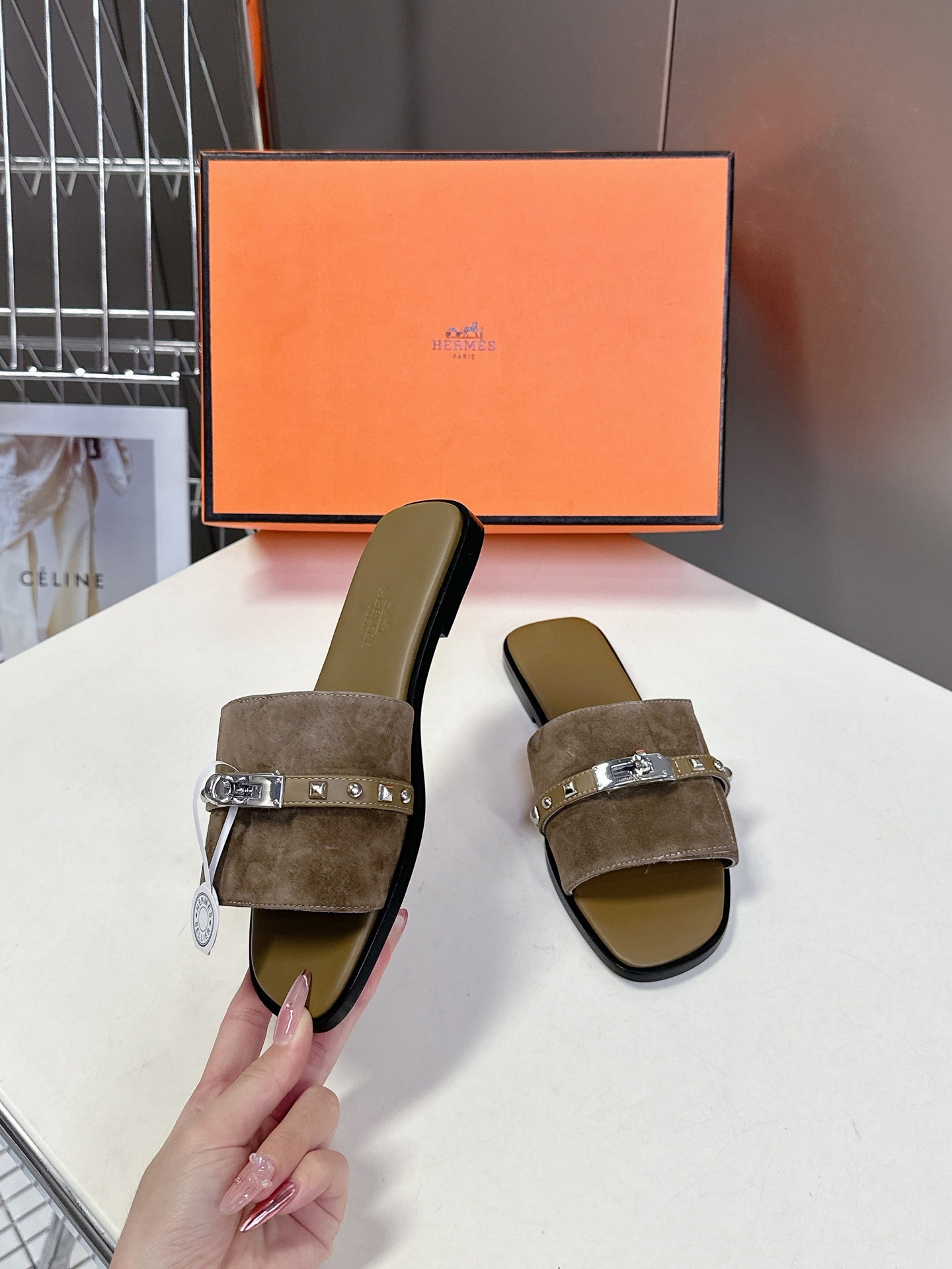 LuxluxHouse Best Quality Women Shoes Hermes