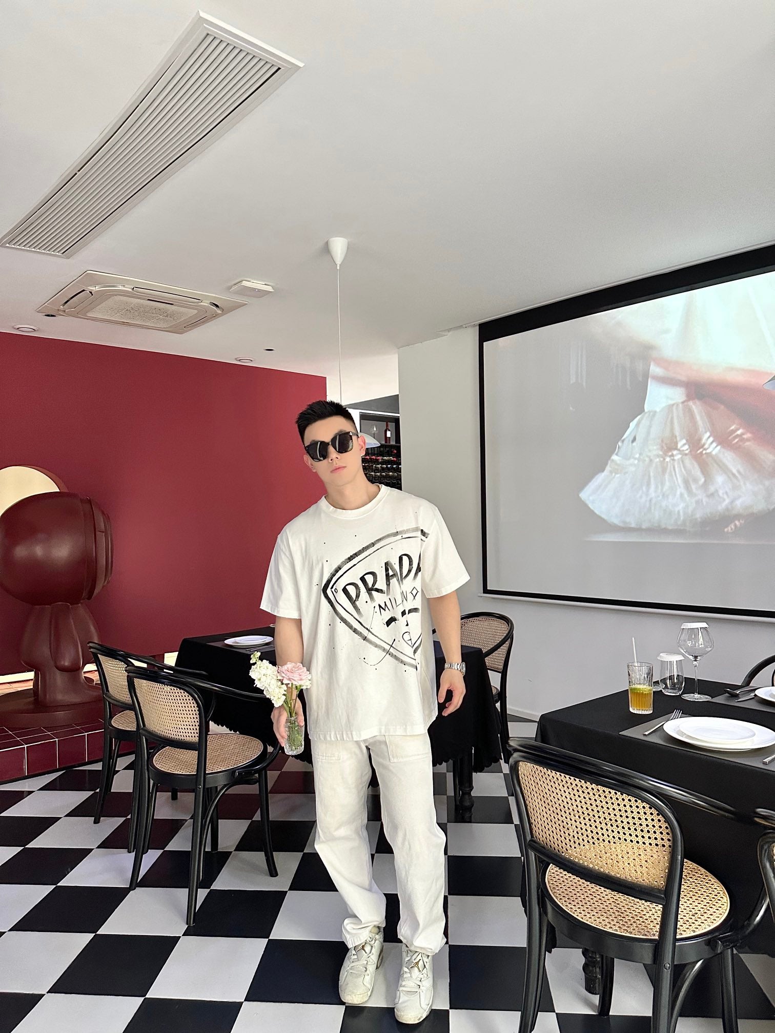 LuxluxHouse Best Quality Clothes T-shirt Prada