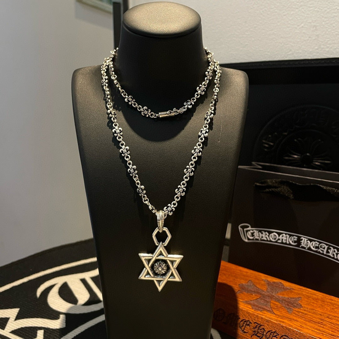 LuxluxHouse Best Quality Accessories Necklace Chrome Hearts