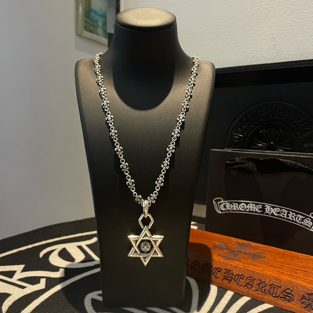 LuxluxHouse Best Quality Accessories Necklace Chrome Hearts