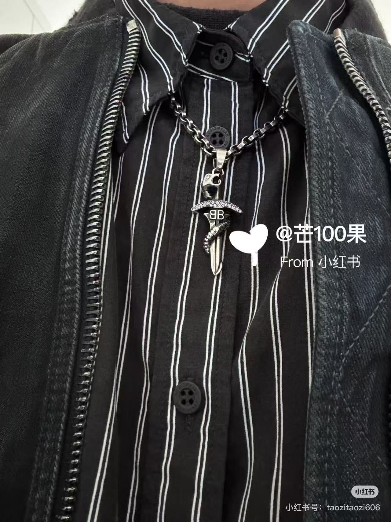 LuxluxHouse Best Quality Accessories Necklace Balenciaga