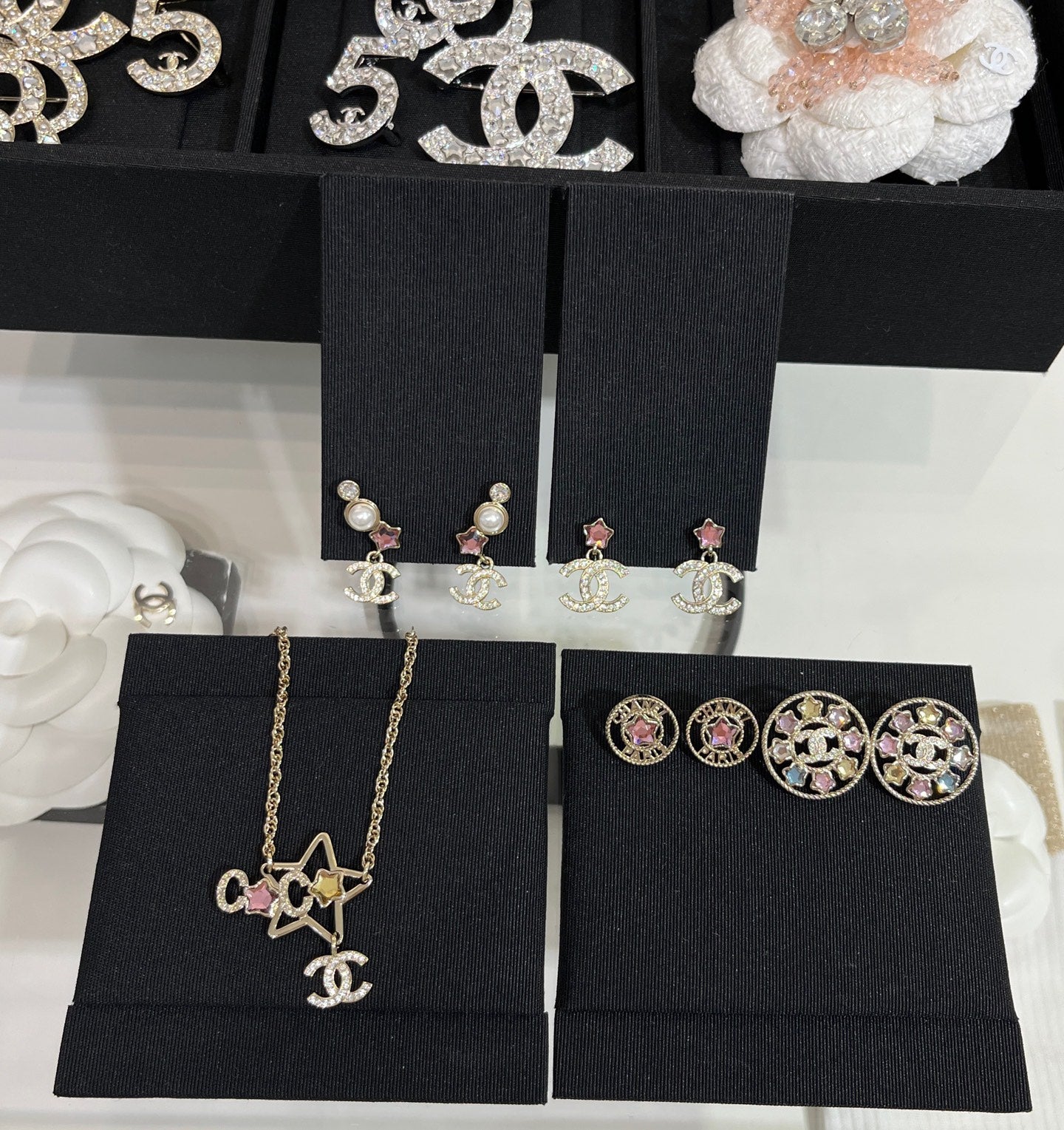 LuxluxHouse Best Quality Accessories Necklace Chanel Earrings