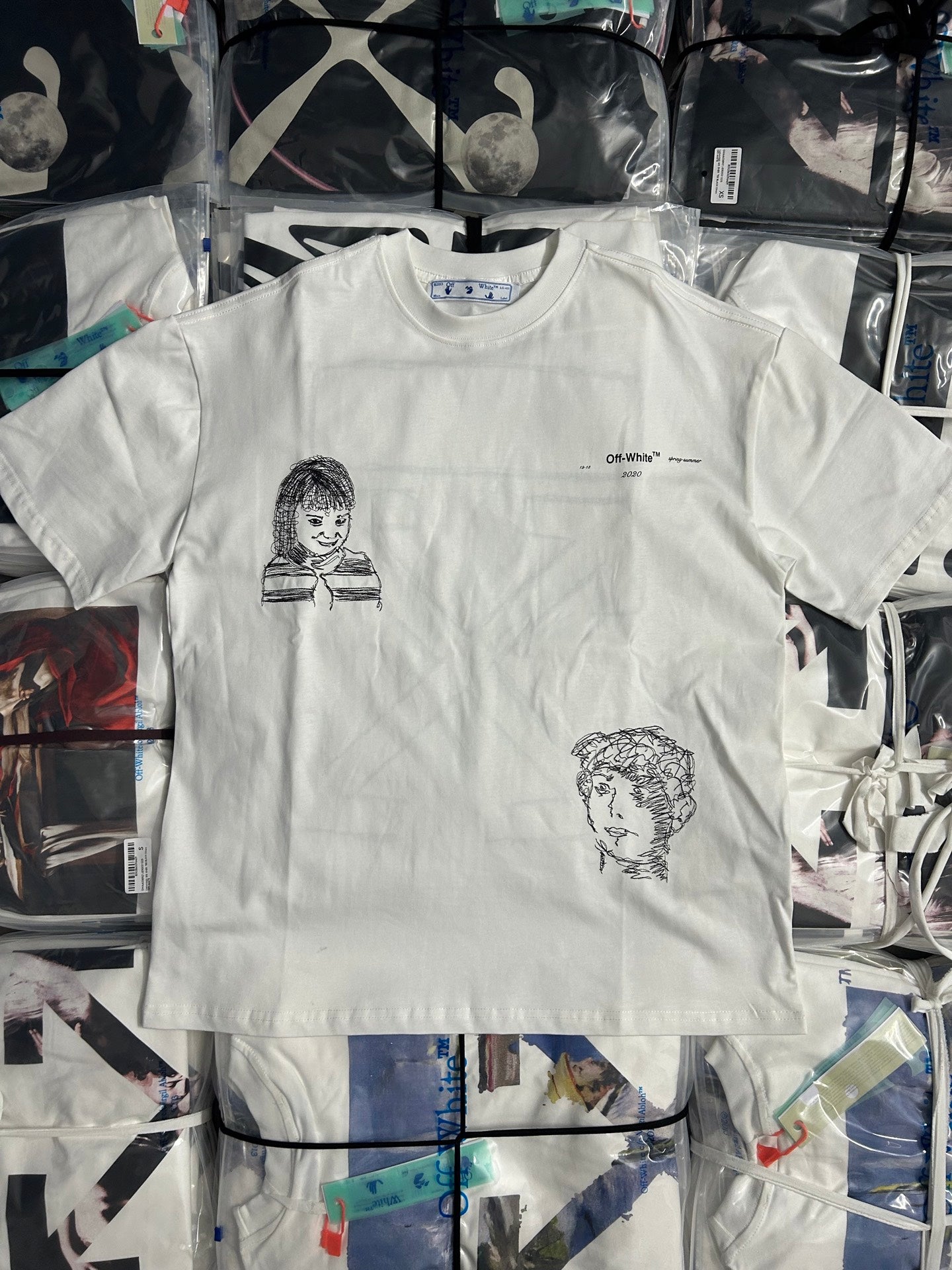 LuxluxHouse Best Quality Clothes Off White T-shirt