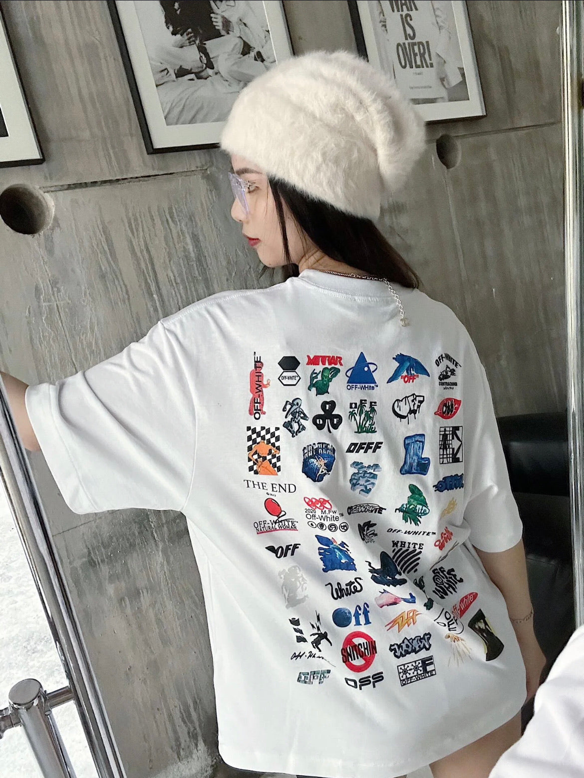 LuxluxHouse Best Quality Clothes Off White T-shirt