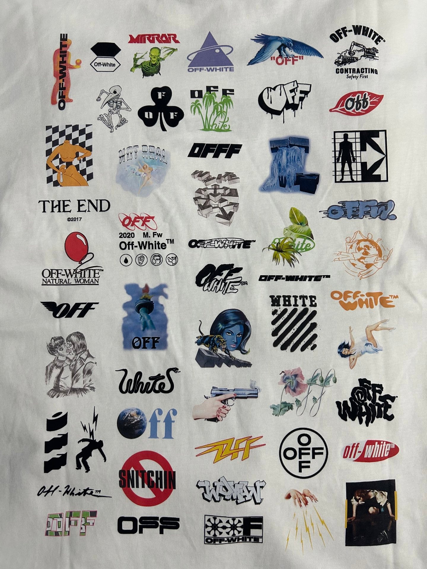 LuxluxHouse Best Quality Clothes Off White T-shirt