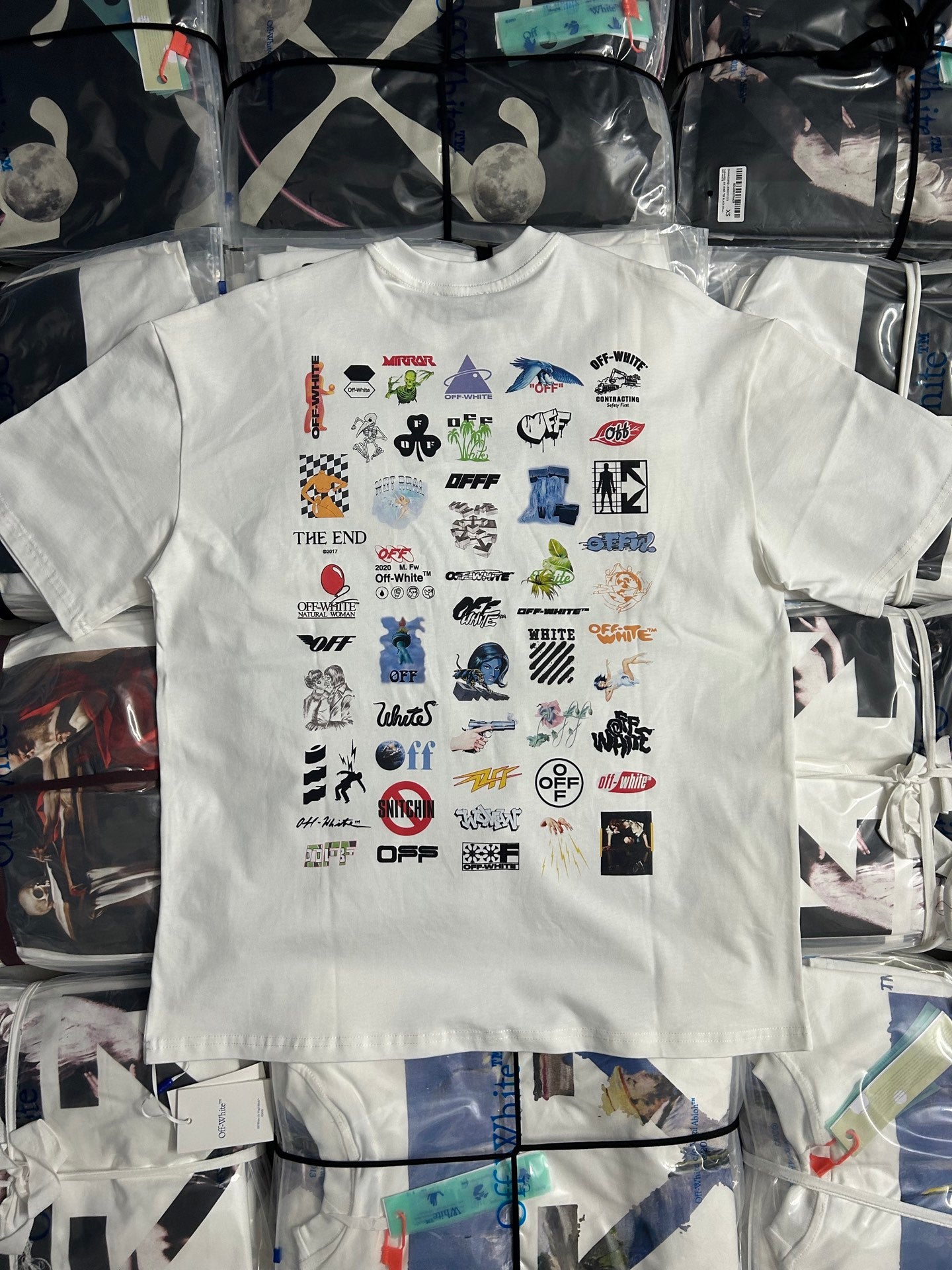 LuxluxHouse Best Quality Clothes Off White T-shirt