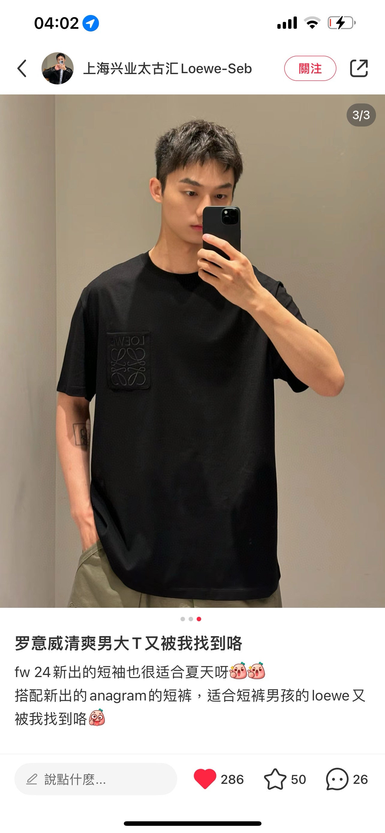 LuxluxHouse Best Quality Clothes T-shirt Loewe