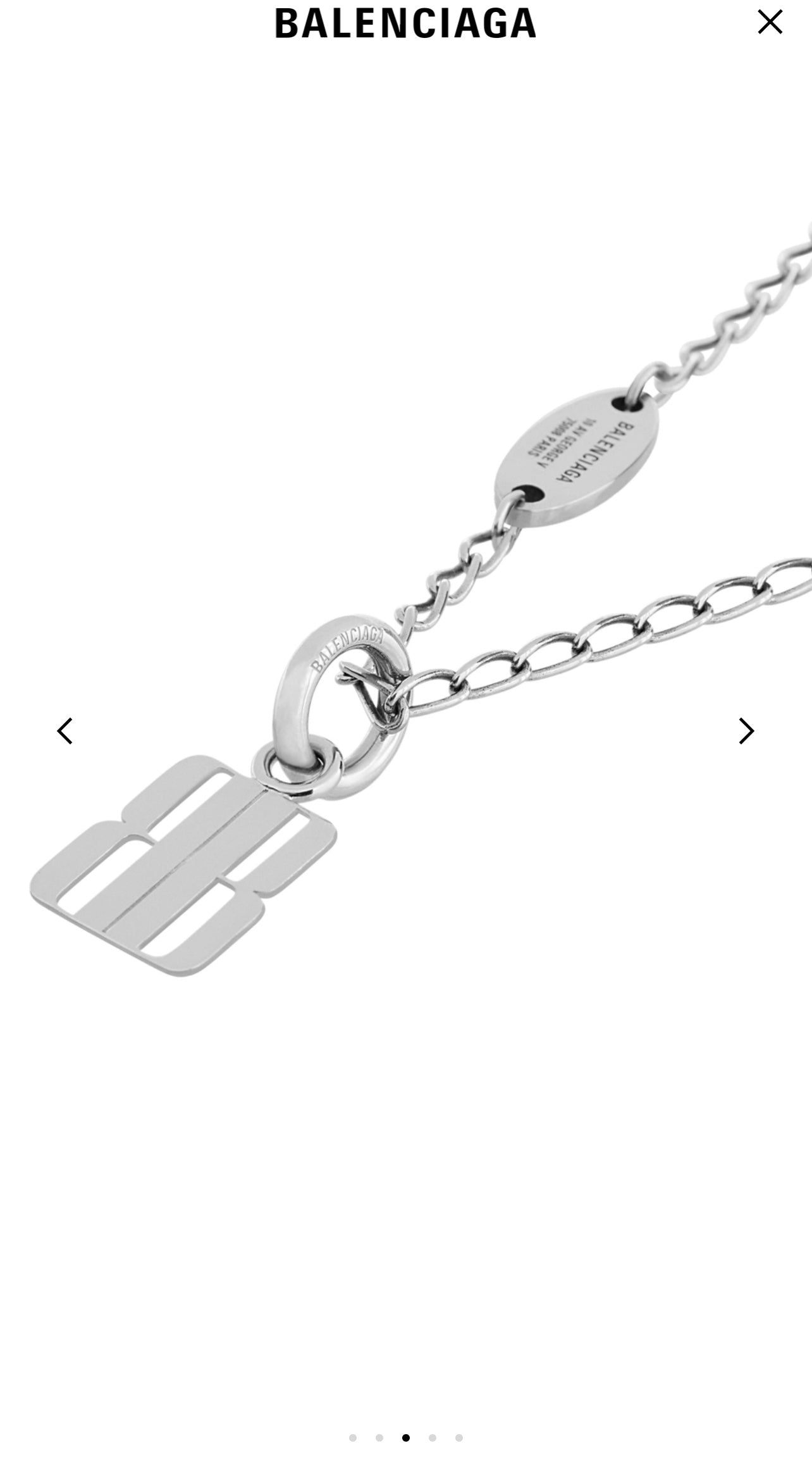 LuxluxHouse Best Quality Accessories Necklace Balenciaga