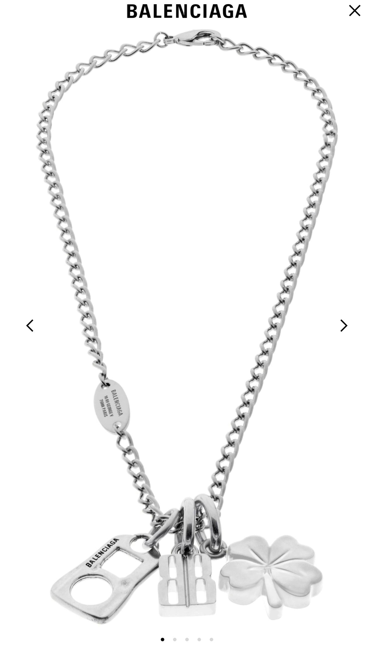 LuxluxHouse Best Quality Accessories Necklace Balenciaga