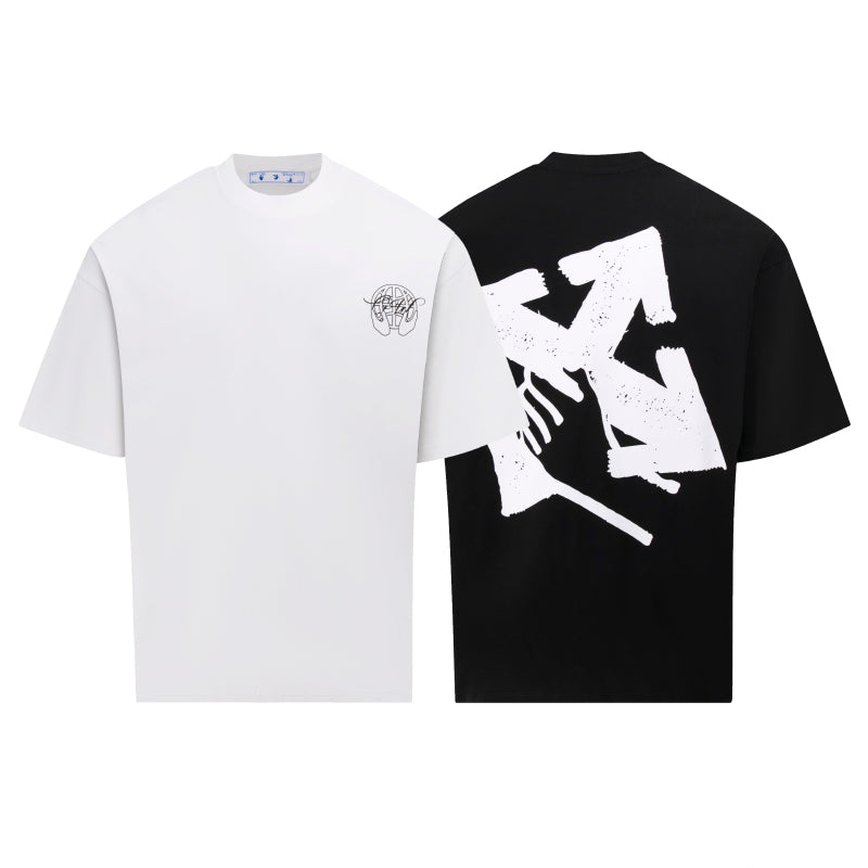 LuxluxHouse Best Quality Clothes Off White T-shirt