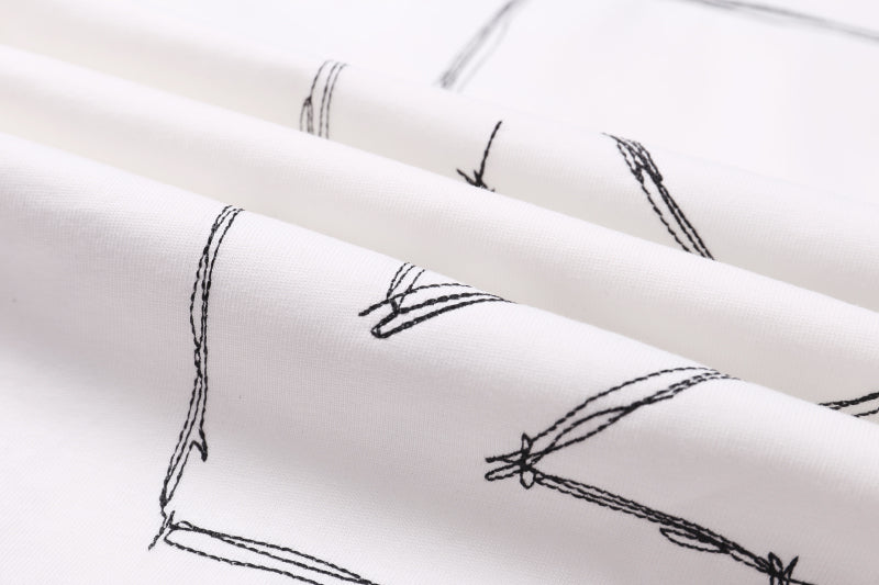 LuxluxHouse Best Quality Clothes Off White T-shirt