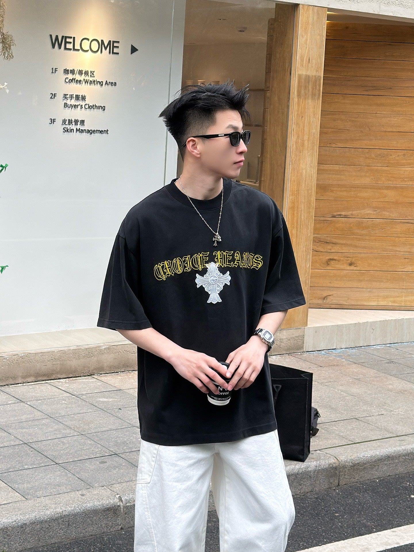 LuxluxHouse Best Quality Clothes Chrome Hearts T-shirt