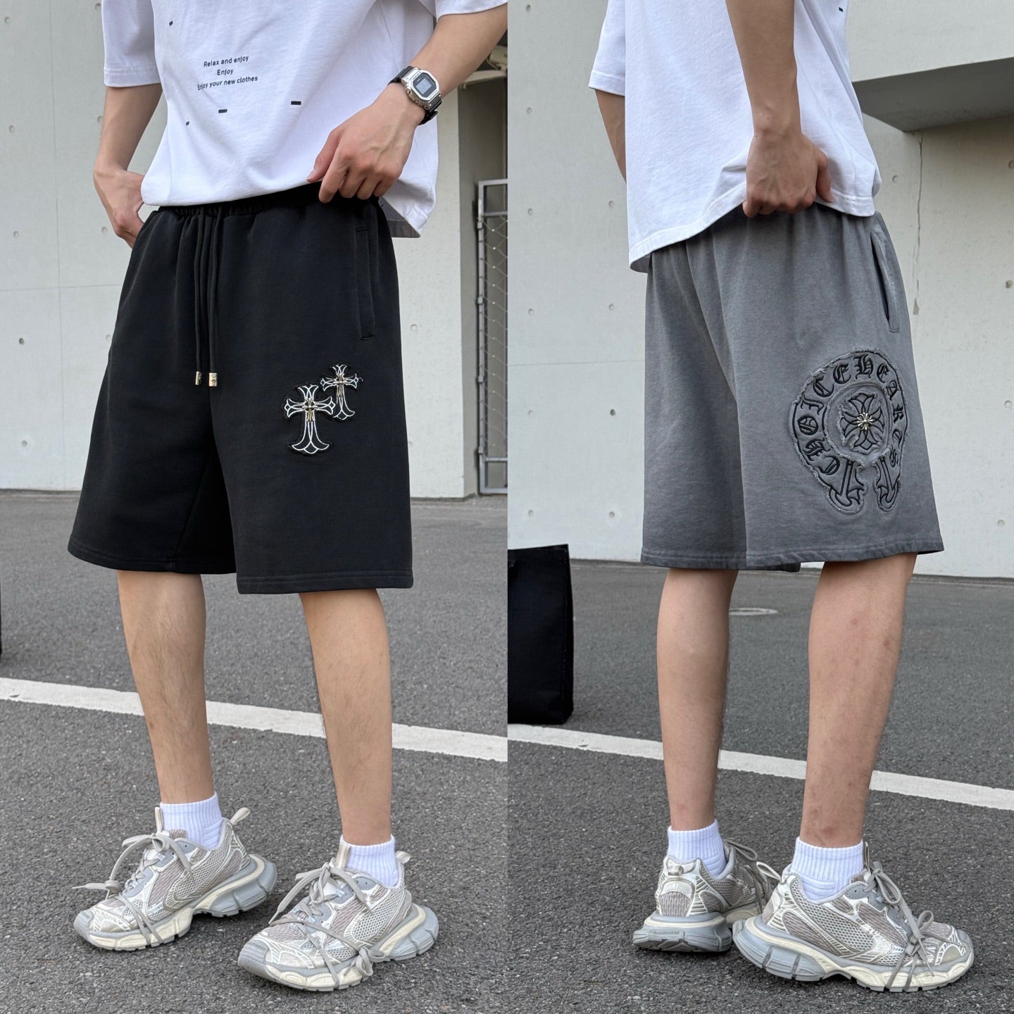 LuxluxHouse Best Quality Clothes Pants Chrome Hearts