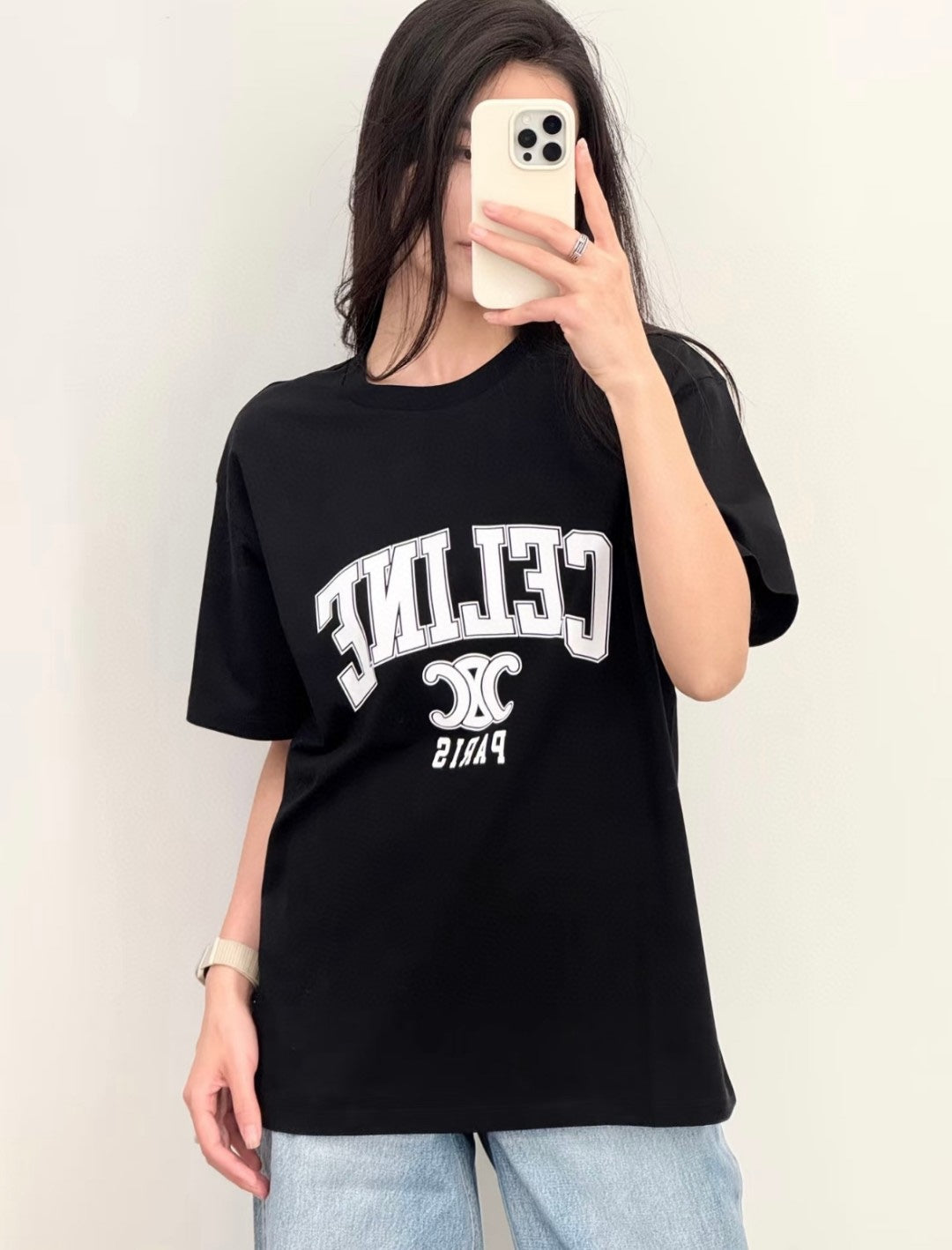 LuxluxHouse Best Quality Clothes T-shirt Celine