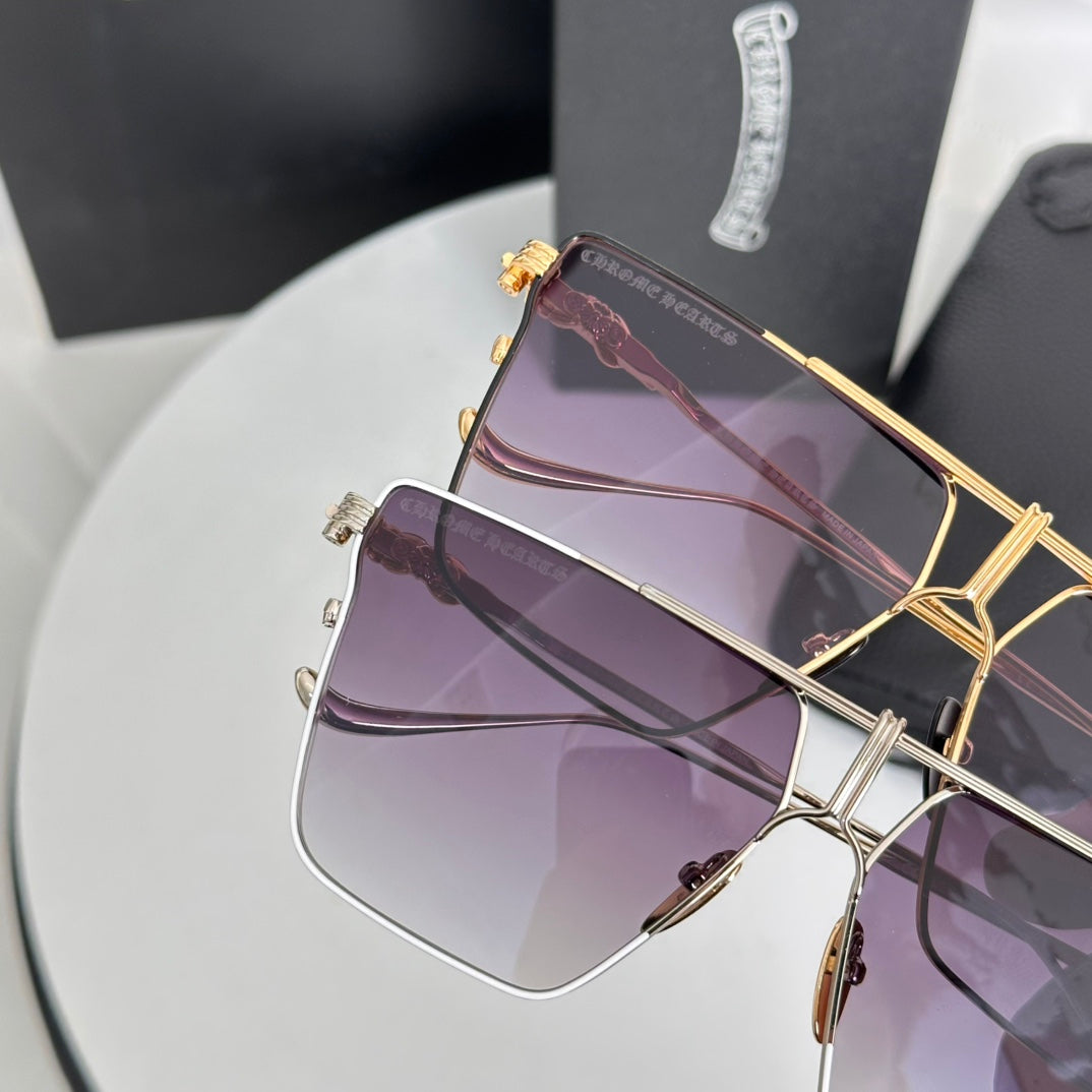LuxluxHouse Best Quality Glasses Chrome Hearts