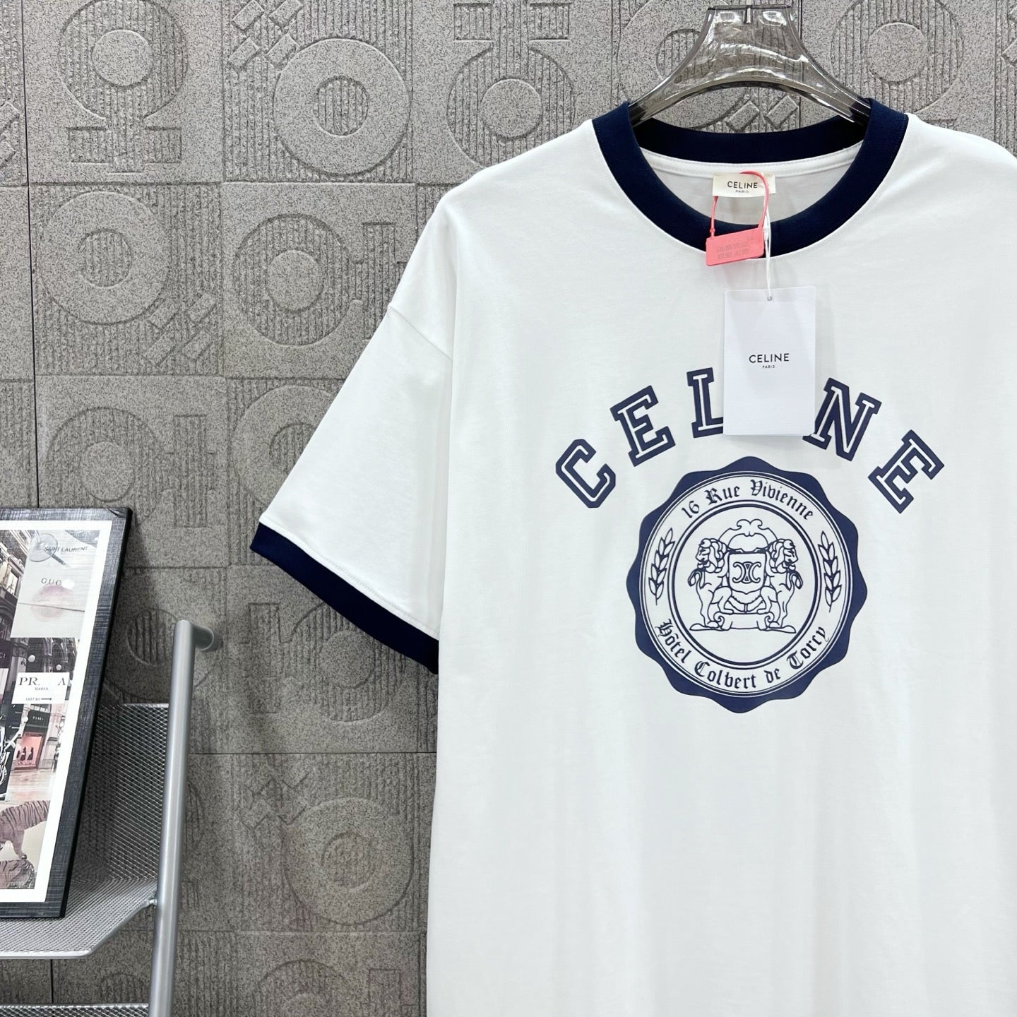 LuxluxHouse Best Quality Clothes T-shirt Celine