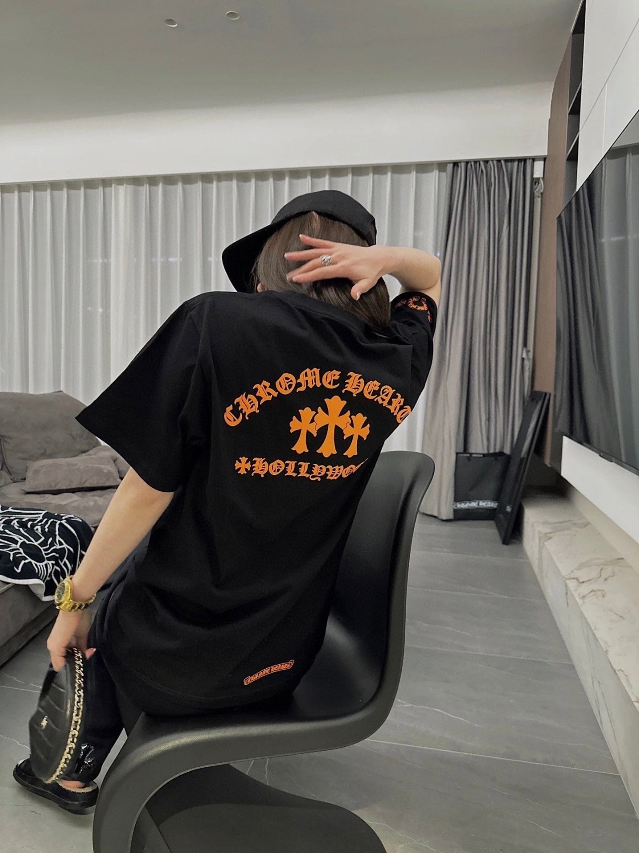 LuxluxHouse Best Quality Clothes Chrome Hearts T-shirt