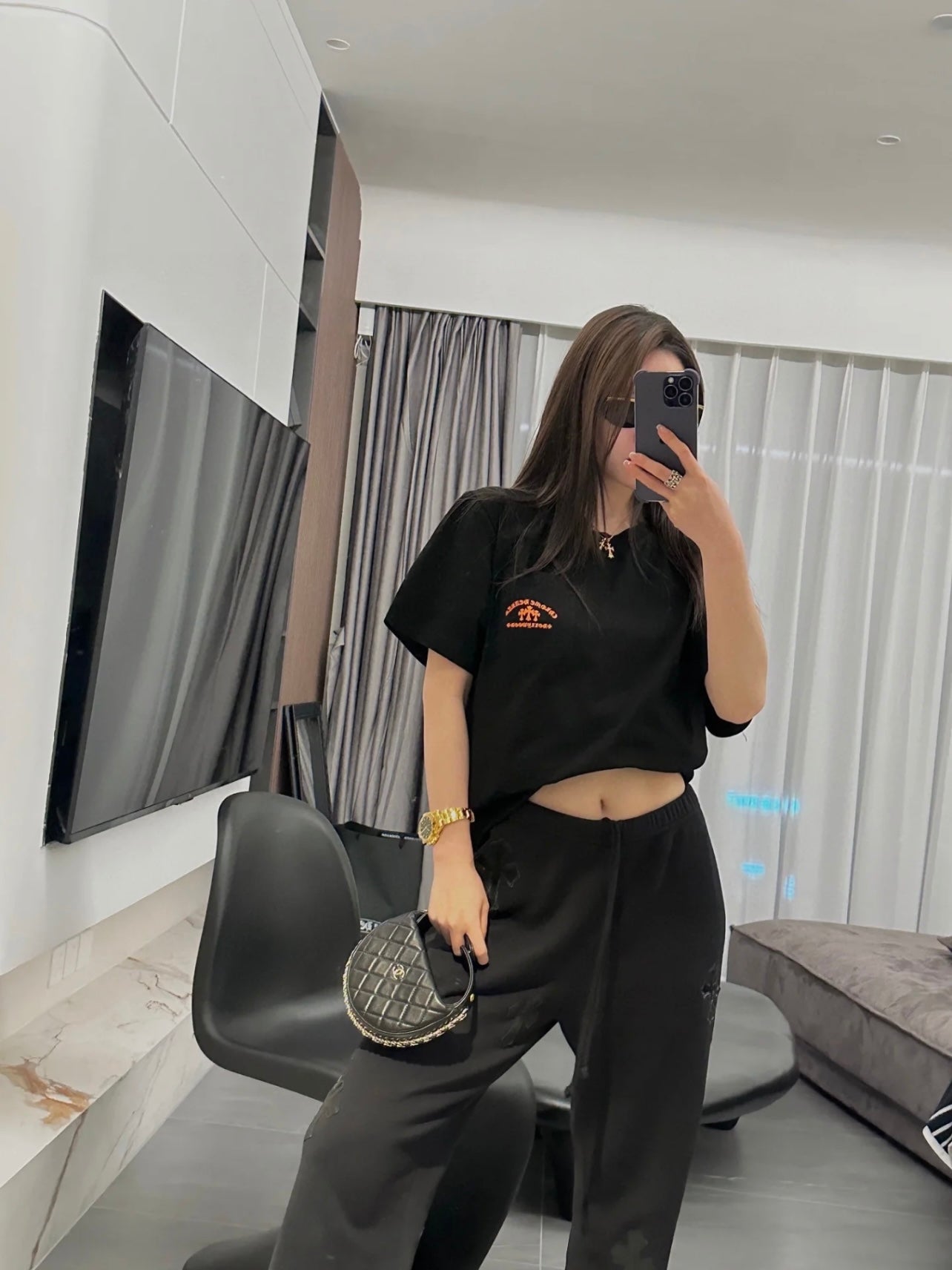 LuxluxHouse Best Quality Clothes Chrome Hearts T-shirt