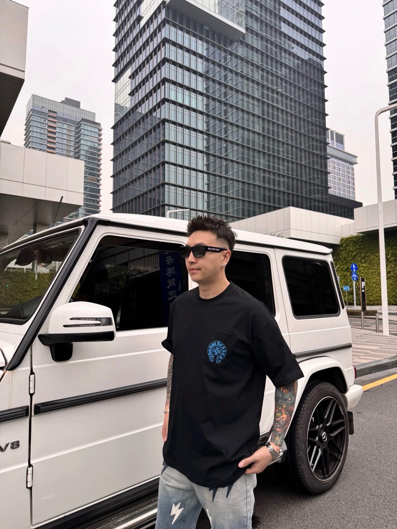 LuxluxHouse Best Quality Clothes Chrome Hearts T-shirt