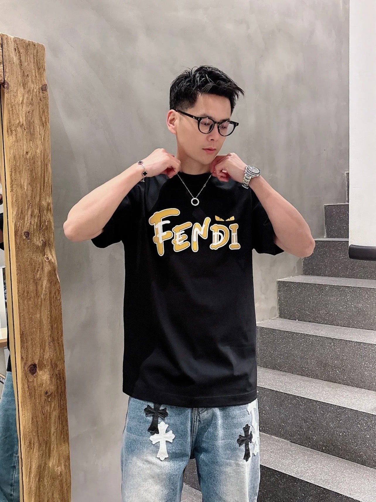 LuxluxHouse Best Quality Clothes Fendi T-shirt