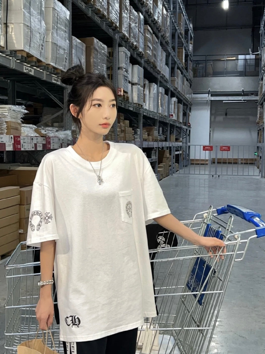 LuxluxHouse Best Quality Clothes Chrome Hearts T-shirt