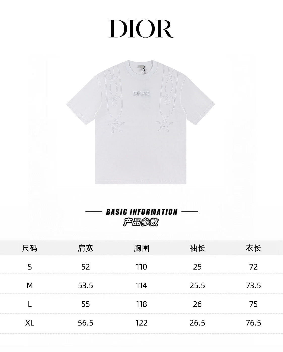 LuxluxHouse Best Quality Clothes T-shirt Dior