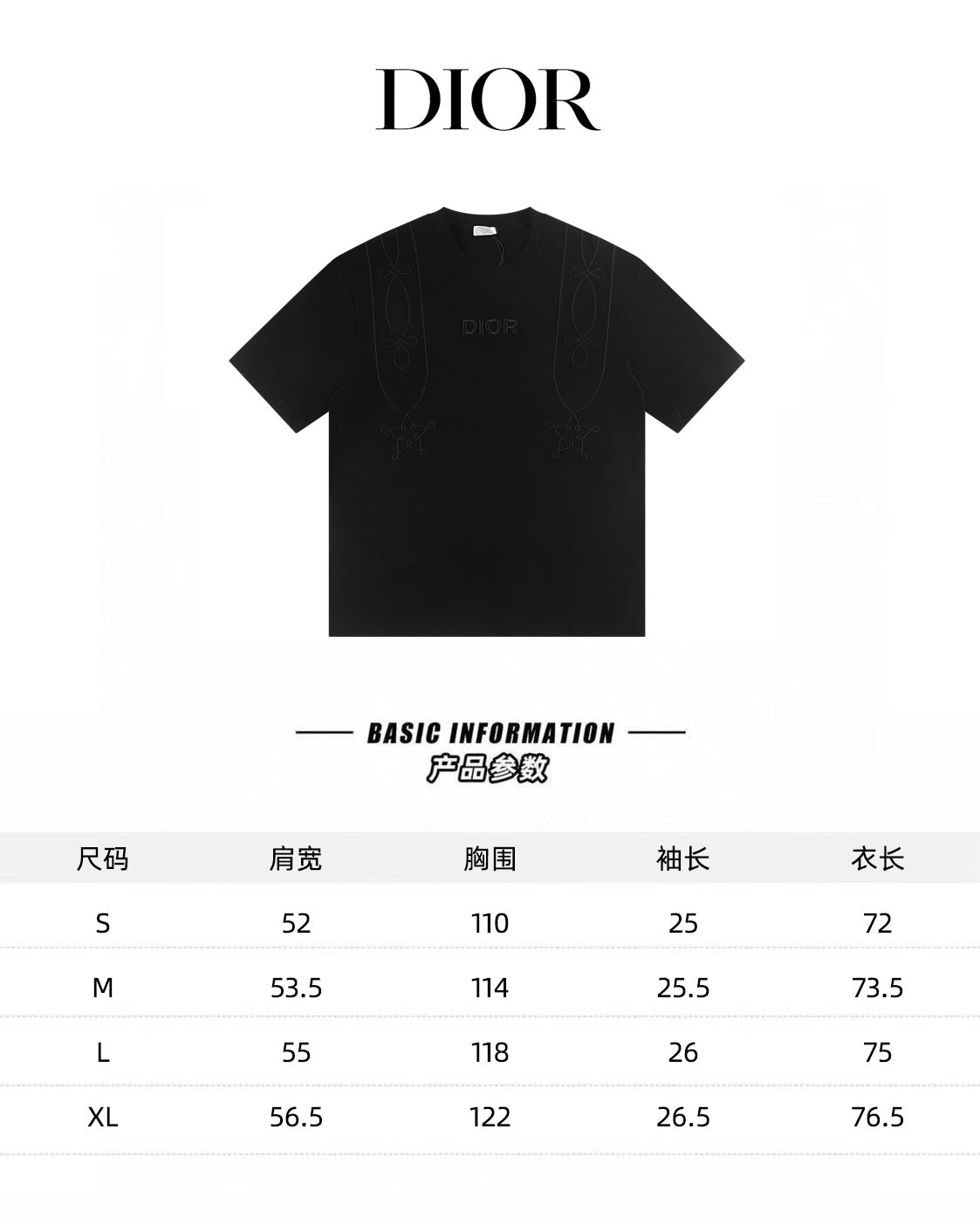 LuxluxHouse Best Quality Clothes T-shirt Dior