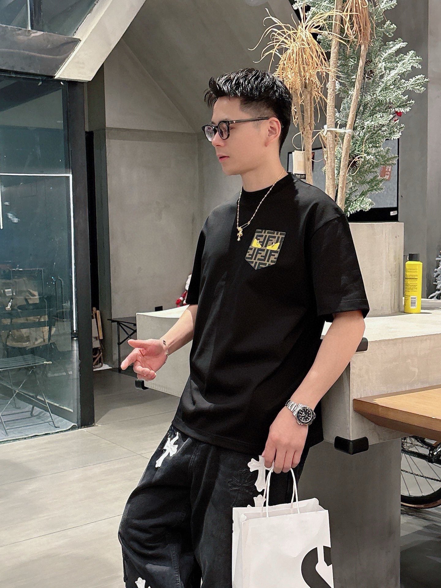 LuxluxHouse Best Quality Clothes Fendi T-shirt