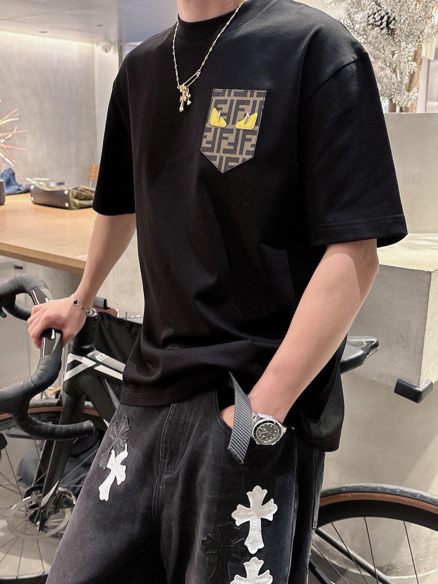 LuxluxHouse Best Quality Clothes Fendi T-shirt