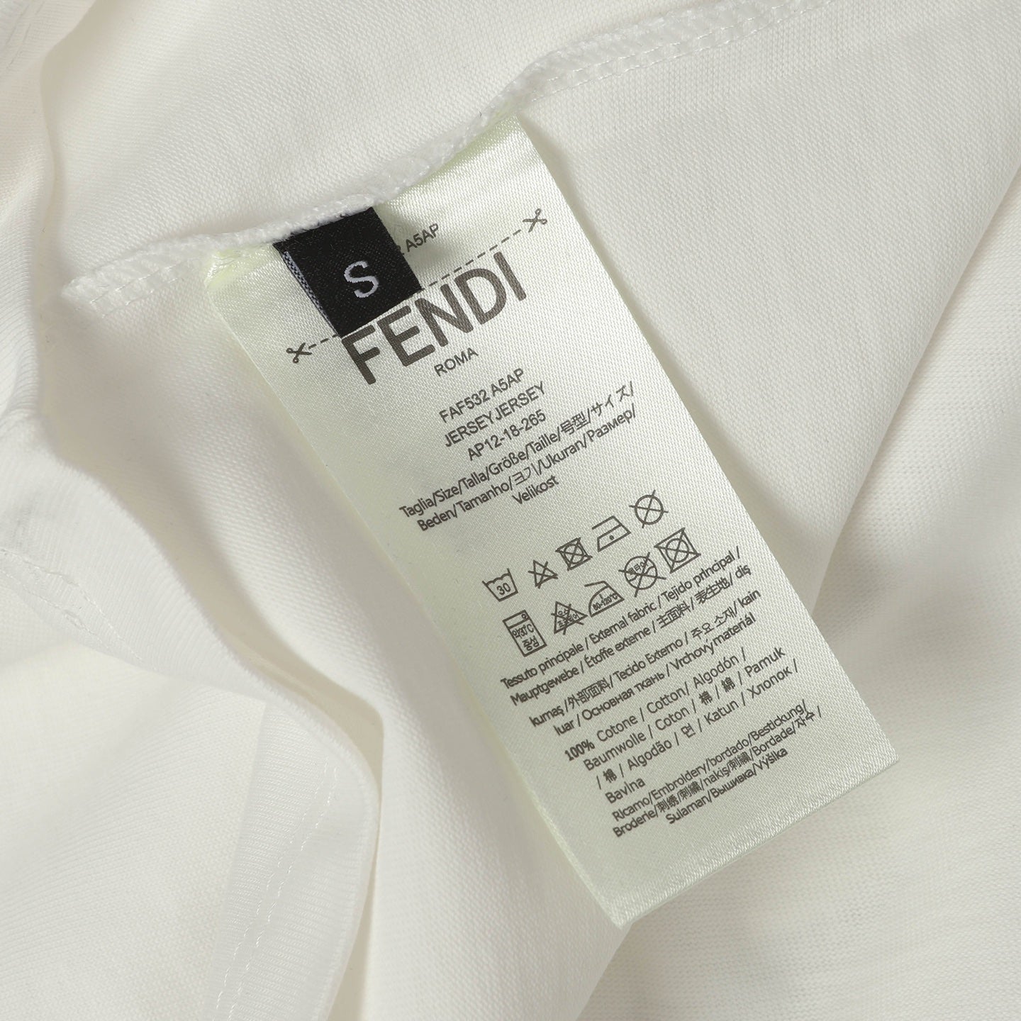 LuxluxHouse Best Quality Clothes Fendi T-shirt