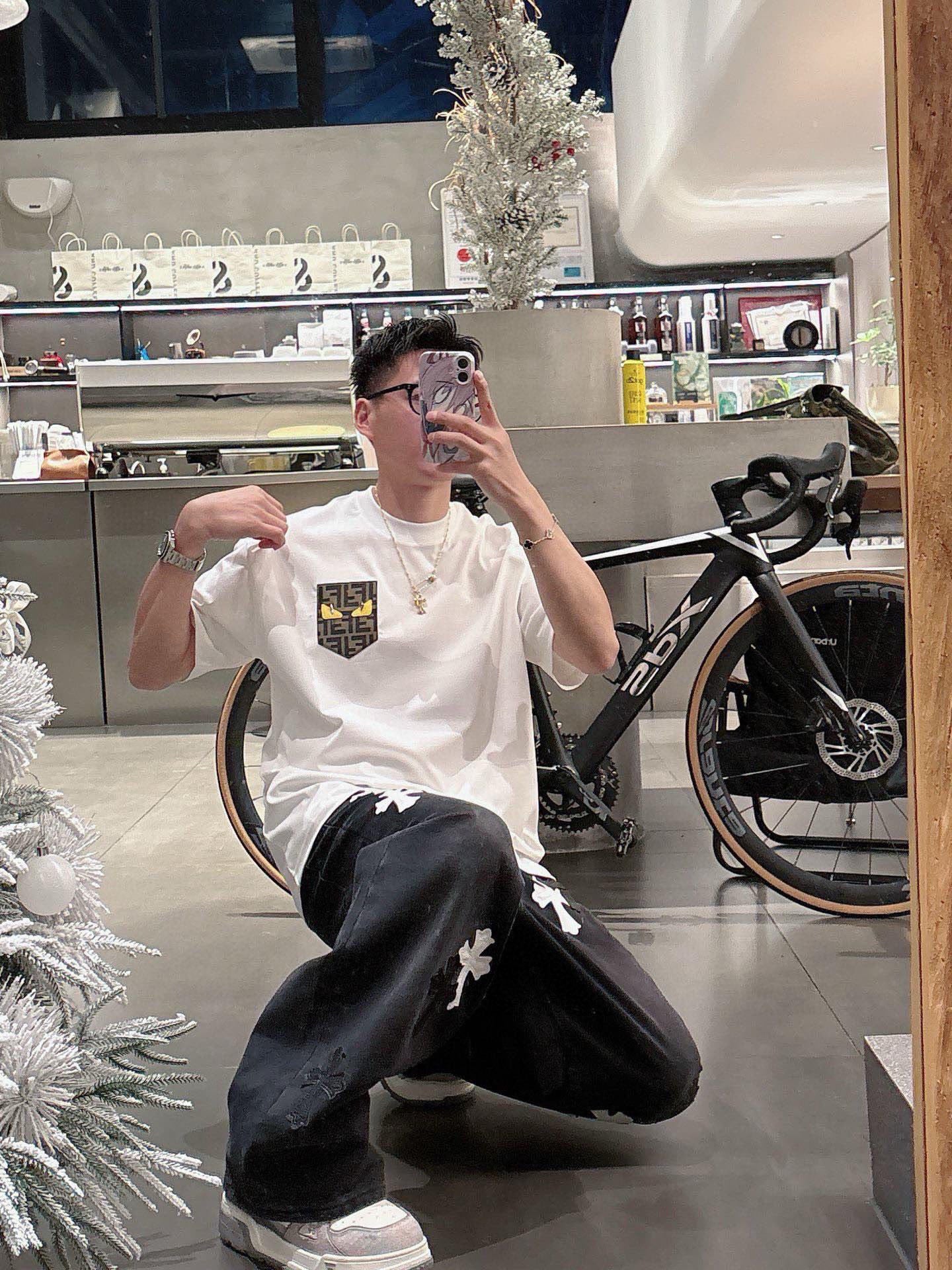 LuxluxHouse Best Quality Clothes Fendi T-shirt