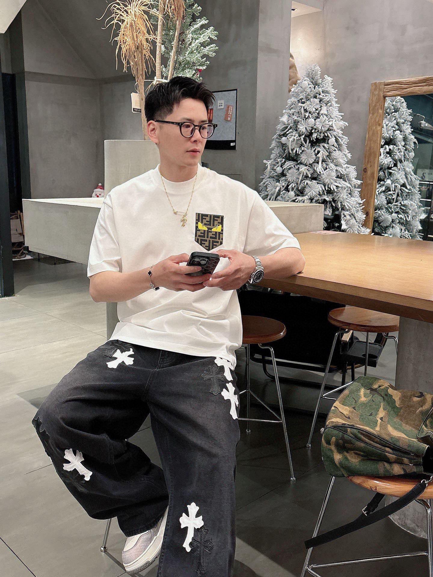 LuxluxHouse Best Quality Clothes Fendi T-shirt