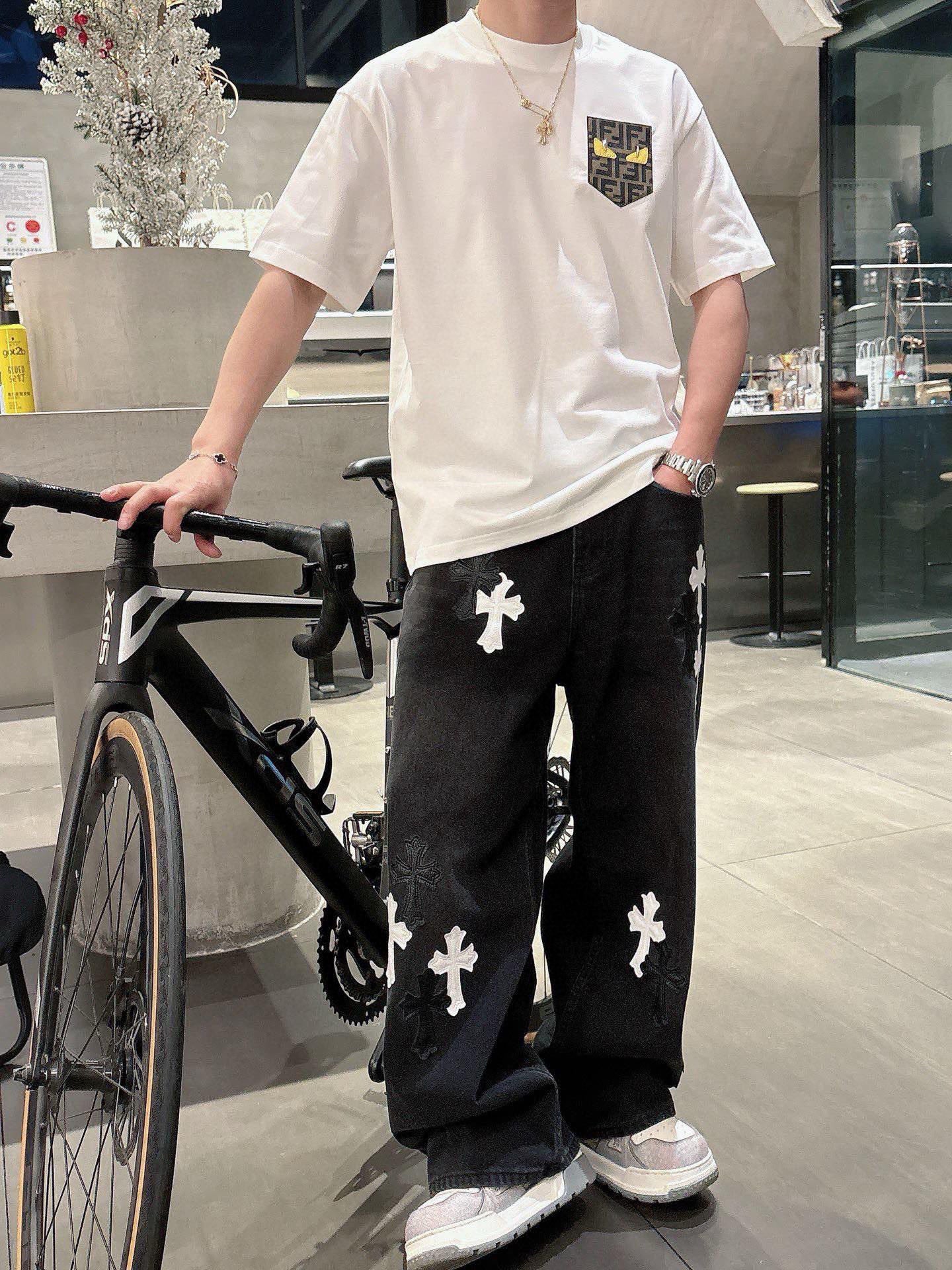 LuxluxHouse Best Quality Clothes Fendi T-shirt