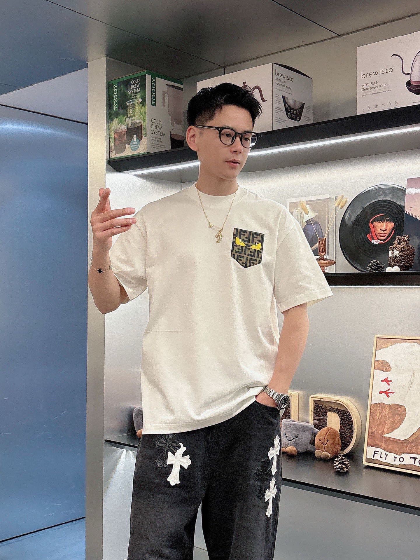 LuxluxHouse Best Quality Clothes Fendi T-shirt