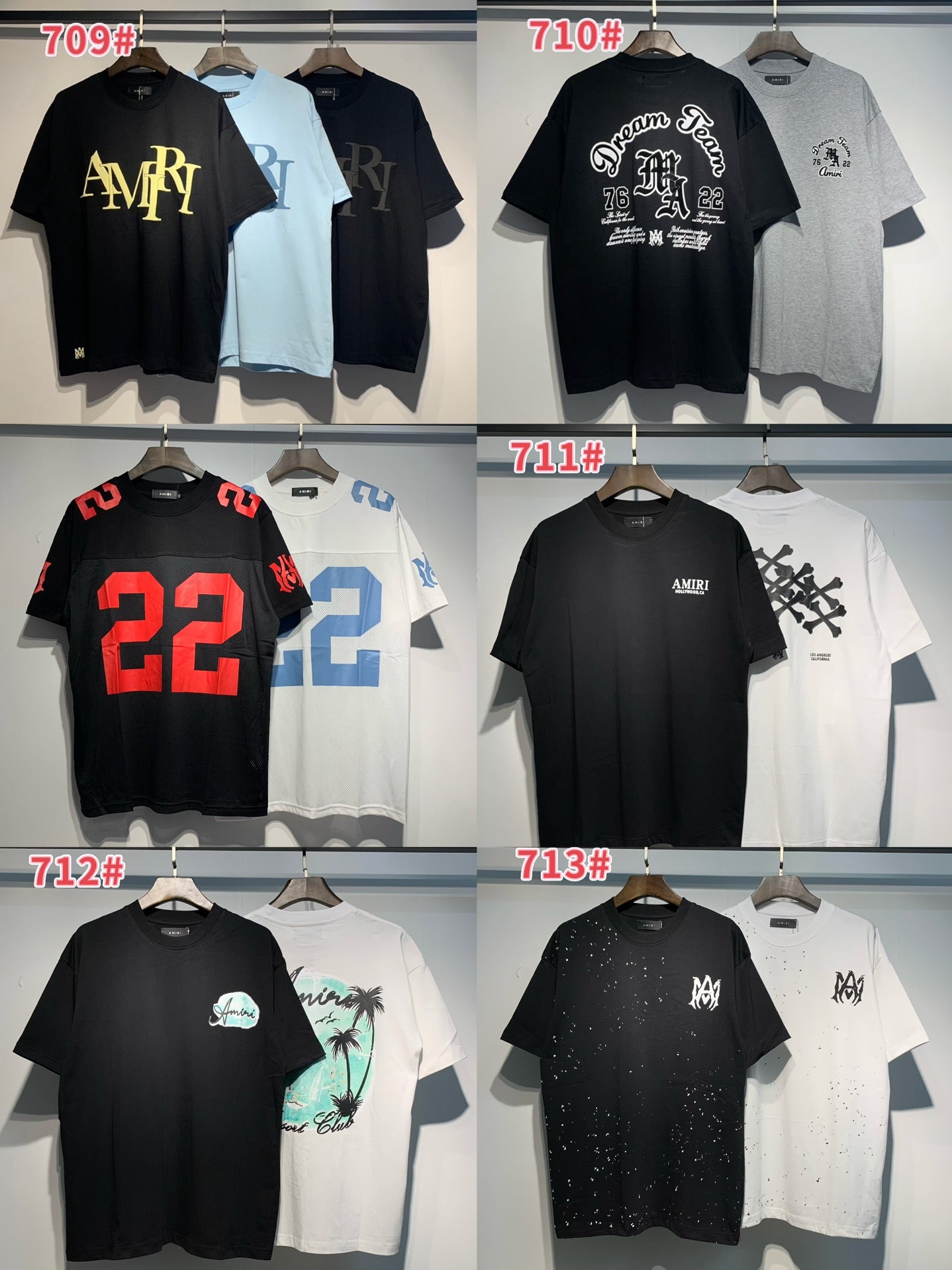 LuxluxHouse Best Quality Clothes Amiri T-shirt