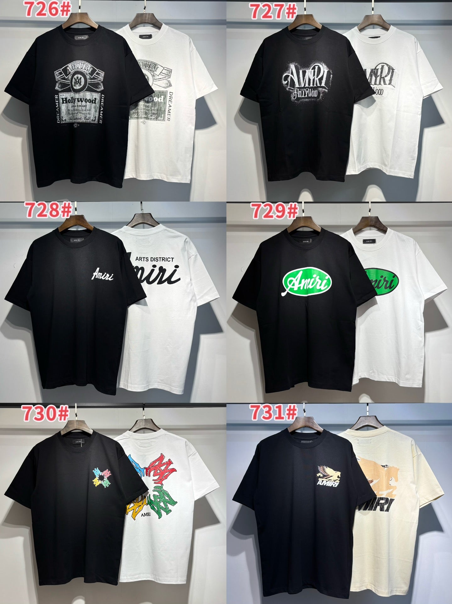 LuxluxHouse Best Quality Clothes Amiri T-shirt