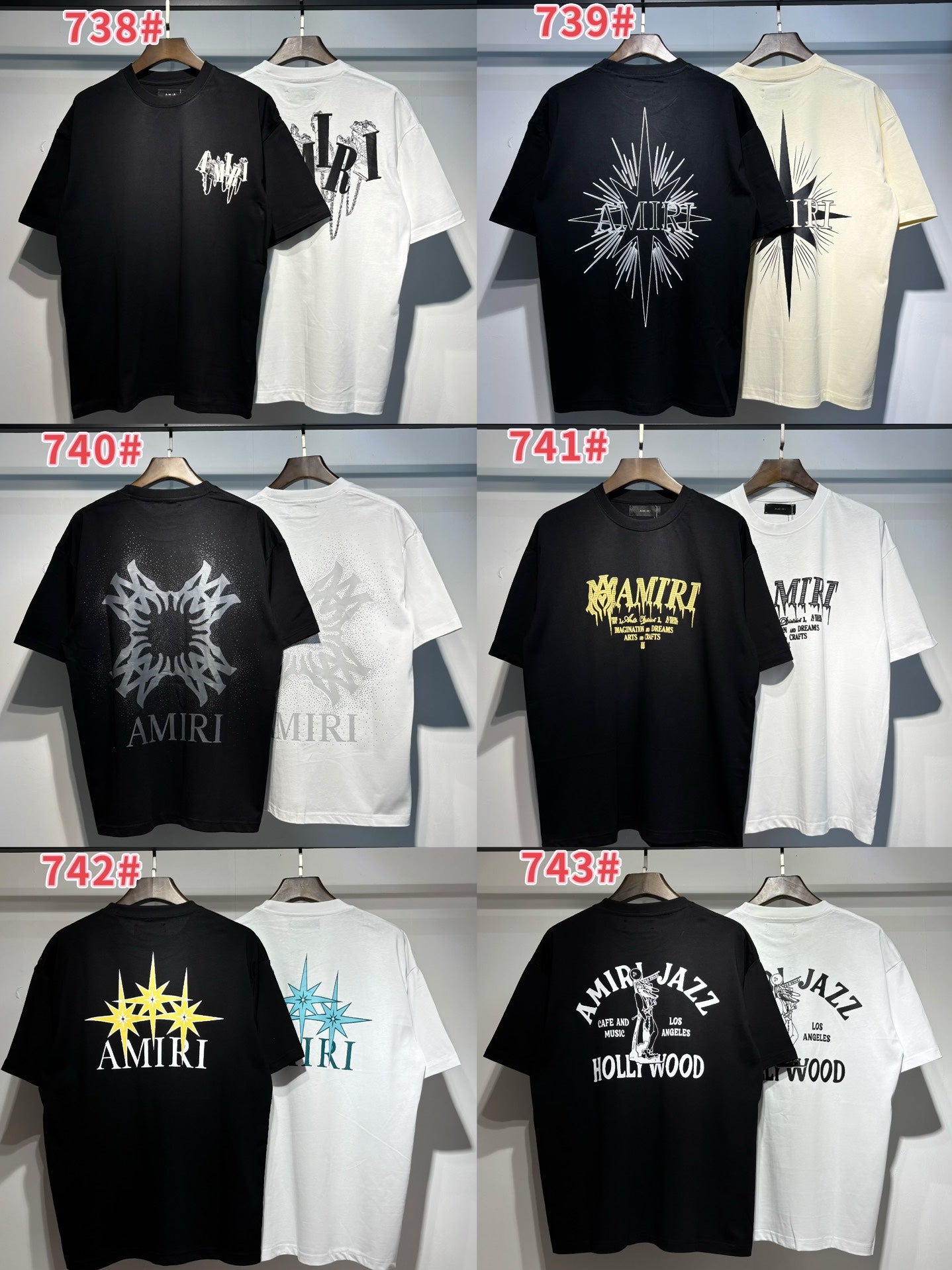 LuxluxHouse Best Quality Clothes Amiri T-shirt