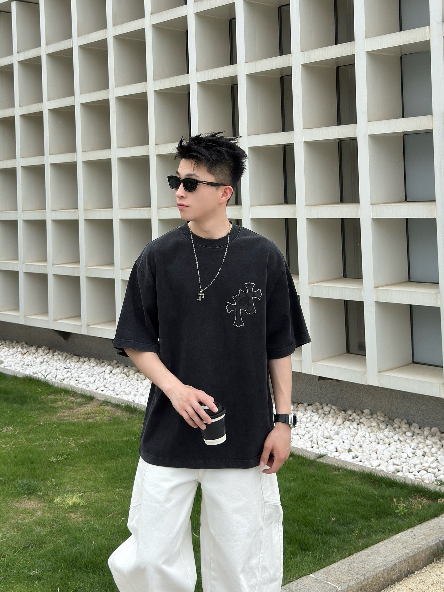LuxluxHouse Best Quality Clothes Pants Chrome Hearts