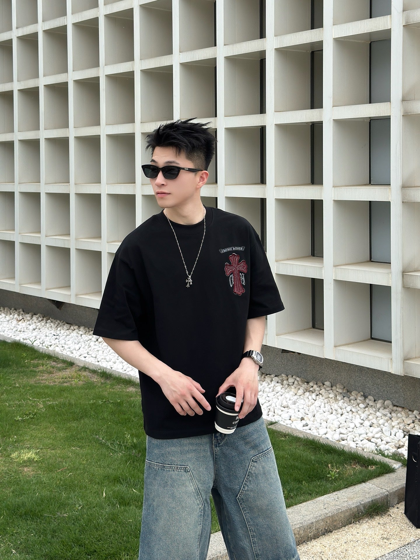 LuxluxHouse Best Quality Clothes Pants Chrome Hearts