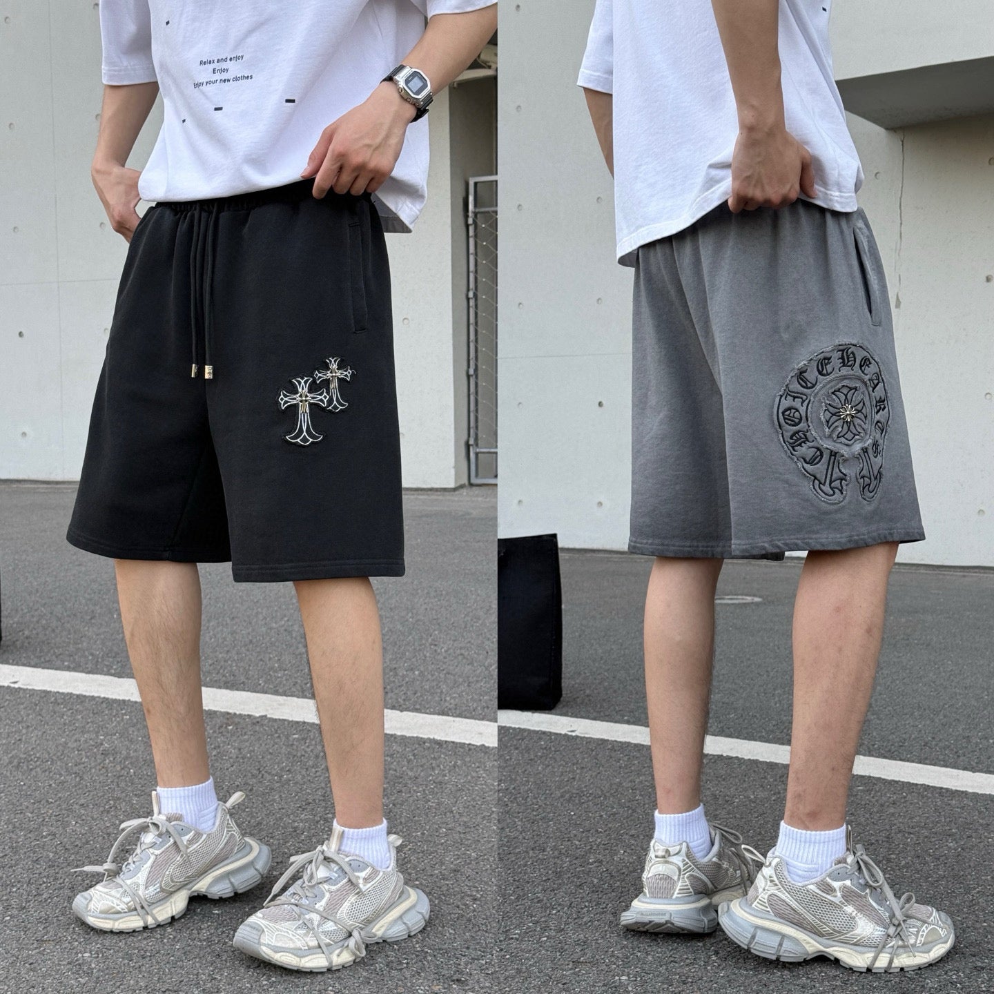 LuxluxHouse Best Quality Clothes Pants Chrome Hearts